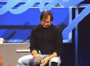 Steve Jobs thinking