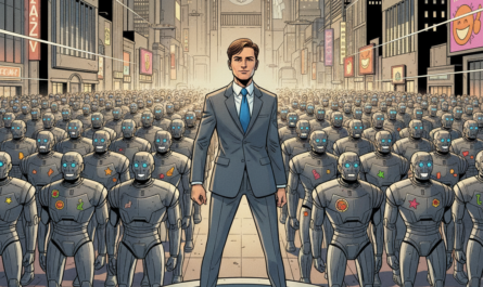 드로이드 군단을 이끄는 직장인